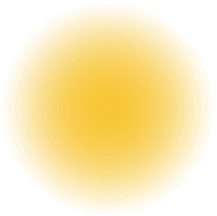 Yellow blur circle